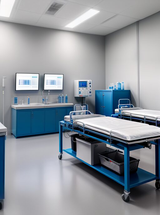 Sterile medical device manufacturing facility.